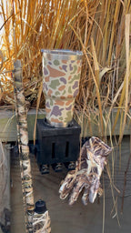 waterfowl-shell-holder-mounted-in-duck-blind